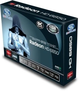 Sapphire Toxic Radeon HD 6850, 1GB GDDR5, 2x DVI, HDMI, 2x mDP, lite retail