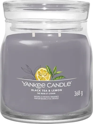 Yankee Candle Black Tea & Lemon Duftkerze