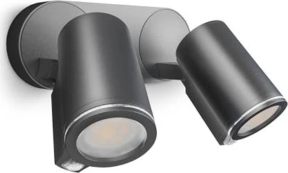 Steinel Spot Duo Sensor Connect Wandleuchte anthrazit