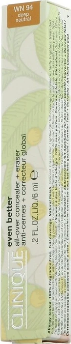 Clinique Even Better All Over Concealer+Eraser WN 94 deep neutral, 6ml