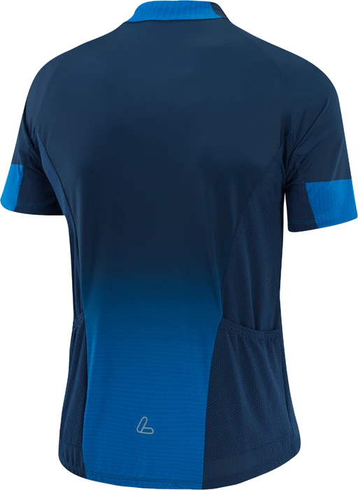 Löffler Bike FZ Messenger Mid Trikot kurzarm deep water/indigo (Herren)