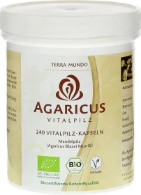 Terra Mundo Agaricus BIO Vitalpilz Kapseln, 240 Stück