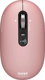 Port Designs Pure Color Bluetooth Rechargeable Mouse, Copper Rose rosa, Bluetooth