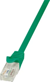 LogiLink Patchkabel, Cat5e, U/UTP, RJ-45/RJ-45, 10m, grün
