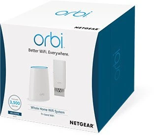 Netgear Orbi RBK30, Router und Repeater Set, 2er-Bundle