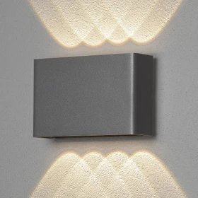 Konstsmide Chieri LED 17cm Wandleuchte anthrazit