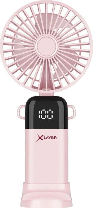 XLayer Handventilator rosa