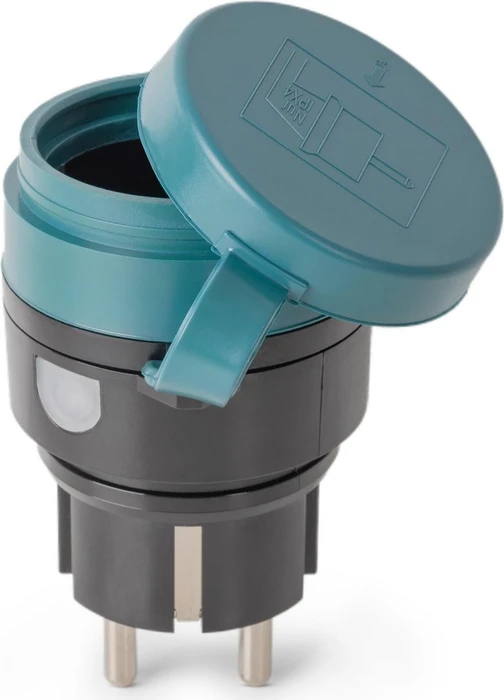 Entac Outdoor WiFi Steckdose 1-fach, 2300W, Smart-Steckdose