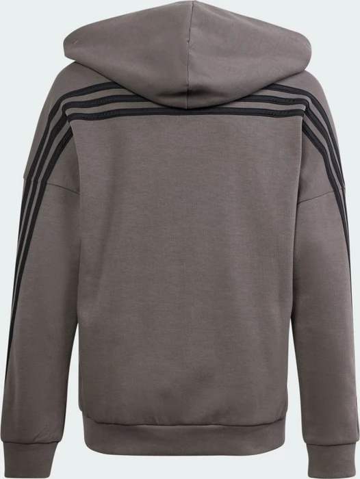 adidas Future Icons 3-Streifen Hoodie charcoal/black (Junior)