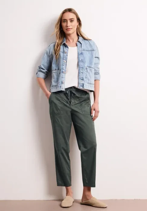 Street One Bonny Cargo Hose marshy green (Damen)