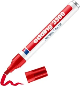 edding 3300 Permanentmarker Blister rot, Blister