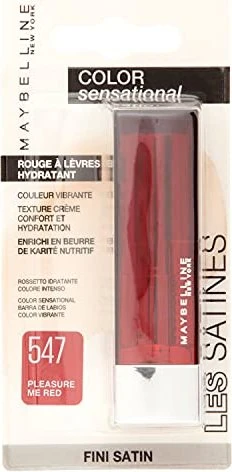 Maybelline Color Sensational Lippenstift 547 pleasure me red