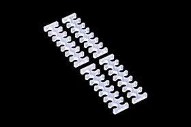 Alphacool Eiskamm X14 Kabelkamm 3mm, klar, 4er-Pack