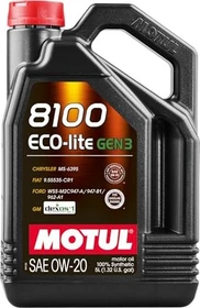 Motul 8100 Eco-lite 0W-20 5l