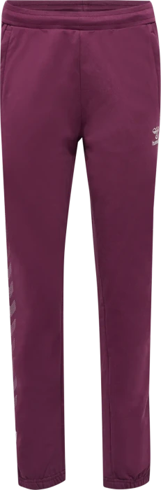 hummel Move Grid Cotton Trainingshose lang grape wine (Damen)