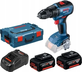 Bosch Professional GSR 18V-50 Akku-Bohrschrauber inkl. L-Boxx + 2 Akkus 5.0Ah