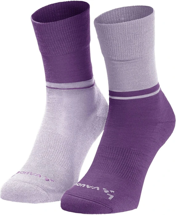 Vaude Bike Wool Fahrradsocken eggplant