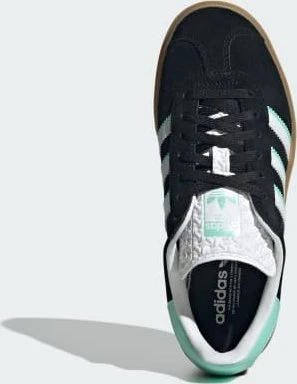 adidas Gazelle Bold core black/cloud white/gum (Junior)