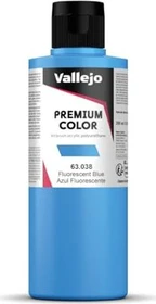 Vallejo Premium Airbrush Color blue fluo, 200ml