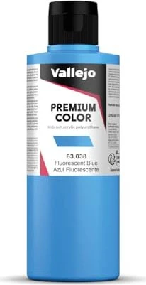 Vallejo Premium Airbrush Color blue fluo, 200ml