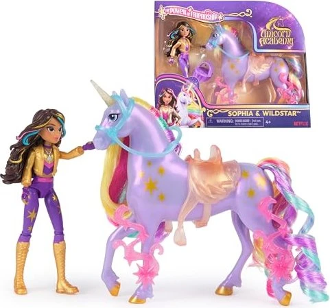 Spin Master Unicorn Academy - Sophia und Einhorn Wildstar