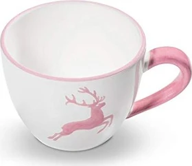 Gmundner Keramik Rosa Hirsch Teetasse Maxima 400ml