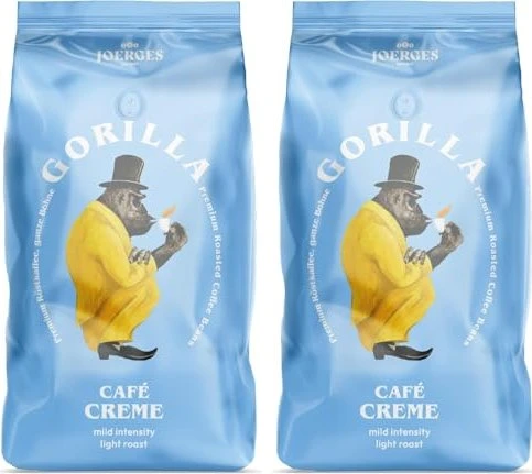 Espresso Gorilla Cafe Creme Kaffeebohnen, 1.00kg