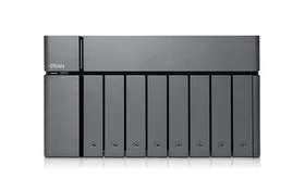 Qsan XCubeNAS XN8008T, 8GB RAM, 4x RJ-45 1000Base-T, 5x USB-A 3.0