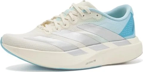 adidas Adizero Evo SL off white/silver metallic/icey blue (Damen)