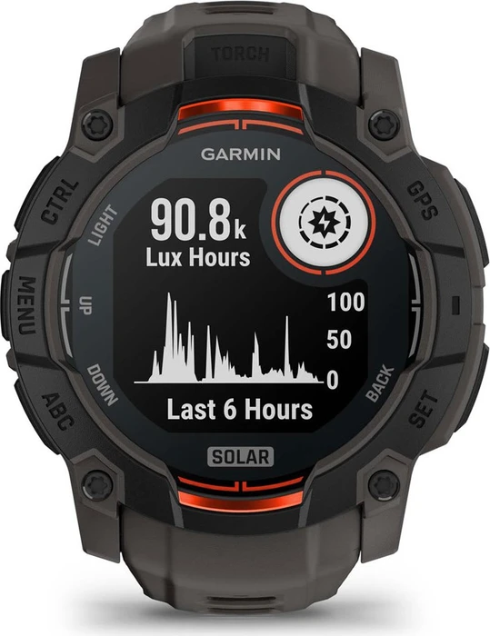 Garmin Instinct 3 Solar 50mm black/charcoal