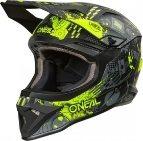 O'Neal 1SRS Vibrant matt schwarz/gelb