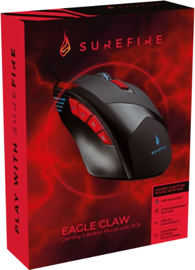 Verbatim SureFire Eagle Claw, schwarz, USB