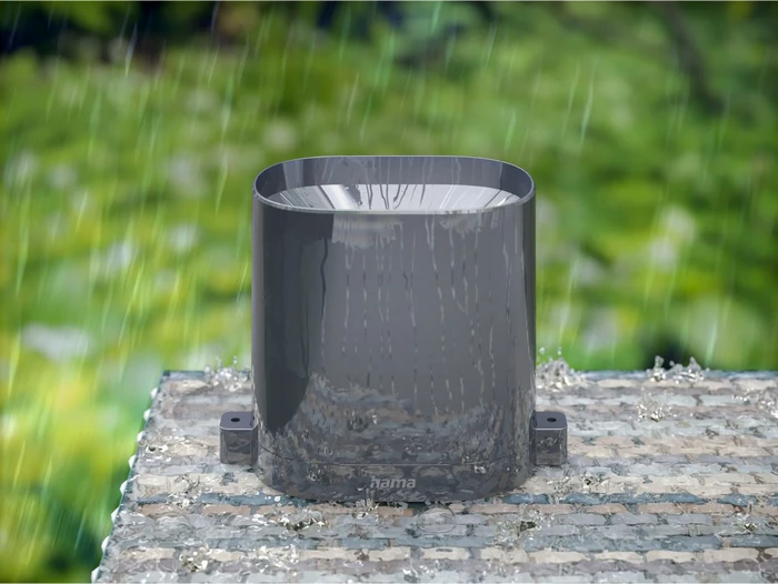 Hama Funkwetterstation Rainy mit Regenmesser, digital