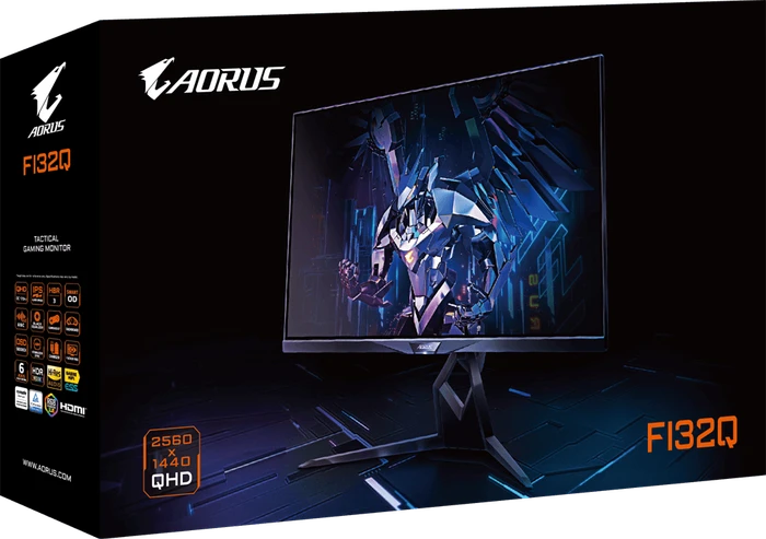 GIGABYTE AORUS FI32Q, 31.5"