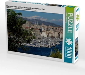Calvendo Blick vom Jardin du Pharo in Marseille auf den Vieux Port