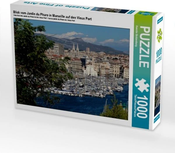 Calvendo Blick vom Jardin du Pharo in Marseille auf den Vieux Port