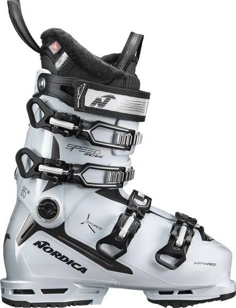 Nordica Speedmachine 3 85W Skischuh weiß/bronze/gold (Damen) (Modell 2024/2025)