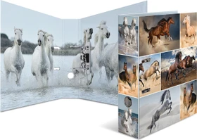 Herma Ordner 2-Ring mit Motiv, 70mm, A4, Animals Pferde