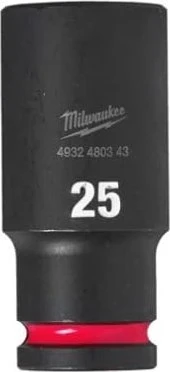 Milwaukee Shockwave Außensechskant Steckschlüssel 1/2", 25x78mm, 1 Stück
