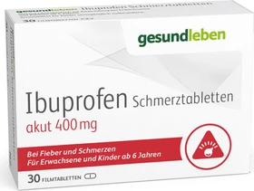 Gehe Gesund Leben Ibuprofen 400mg Filmtabletten, 30 Stück