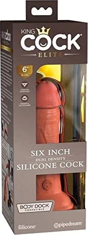 Pipedream King Cock 6" Dual Density Cock