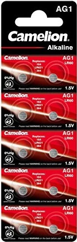 Camelion Alkaline AG1 (LR60/LR621), 10er-Pack