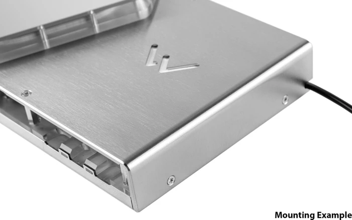 Watercool Heatkiller V eBC GPU Active Backplate RTX 3080/3090 EVGA FTW3, Nickel Silver, ARGB