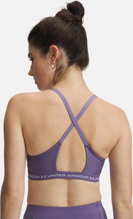 Under Armour Crossback Low Sport-BH purple luxe/purple crest (Damen)