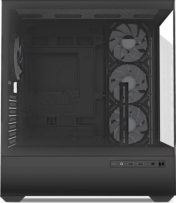 Sharkoon AK6 RGB Black, Glasfenster