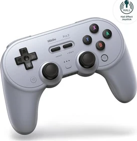 8BitDo Pro 2 Gamepad grau (Switch/PC/MAC/iOS/Android)