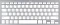 Trust Ultra-thin Wireless Bluetooth Keyboard, silber/weiß, Bluetooth, DE Vorschaubild