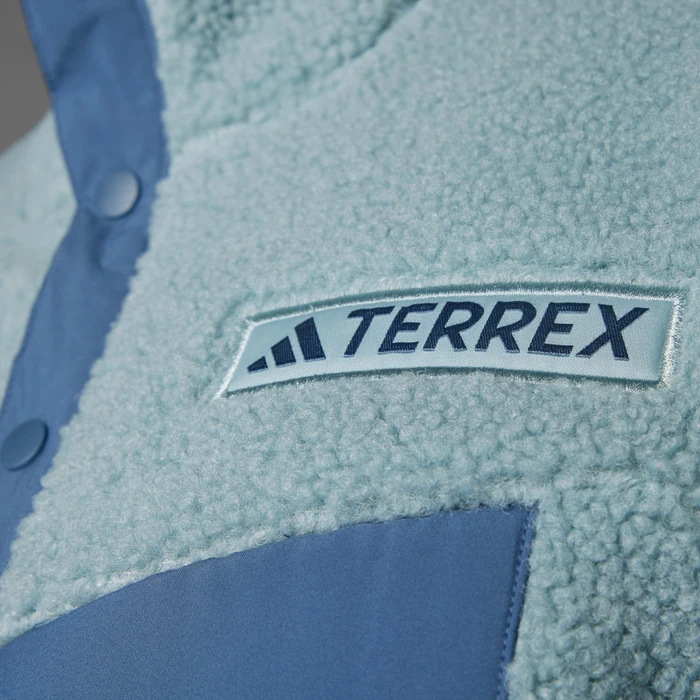adidas Terrex Xploric High Pile Fleece Pullover magic grey (Herren)
