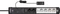 Brennenstuhl Premium-Line Comfort Switch Plus, 6-fach, 2x permanent, 4x schaltbar, 3m, schwarz/hellgrau Vorschaubild