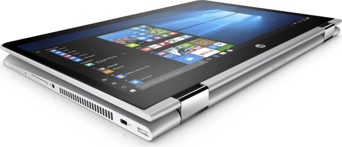 HP Pavilion x360 14-ba088ng, grau, Core i3-7130U, 8GB RAM, 256GB SSD, DE